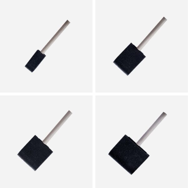 Foam Brushes - 4 sizes